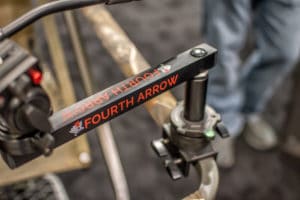 Fourth Arrow's Rex Arm Rail Kit Mounted on A Shooting Rail